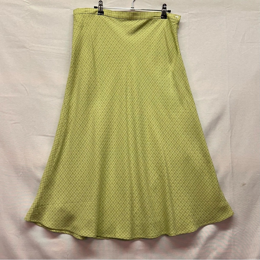 Tommy Bahama 100%‎ silk Light Green Skirt size 14